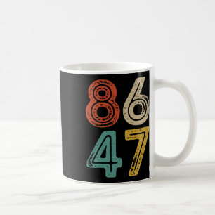 Clic Vintage 80s Style 8647 Anti Trump  Coffee Mug