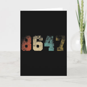 Clic Vintage 80s Style 86 47 4th Of July Grunge No Card