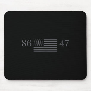 Clic Vintage 80s Style 86 47 Anti Trump 8647 Mouse Pad
