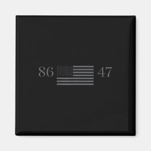 Clic Vintage 80s Style 86 47 Trump 8647 Magnet