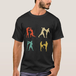 Clic Vintage Style Kickboxing Mens Womens Gift T-Shirt