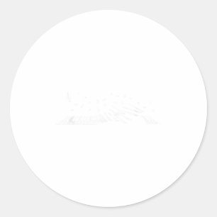Clical Music Piano Player Gift Music Notes Piano _ Classic Round Sticker