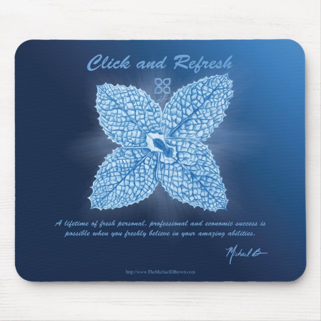 Click and Refresh Mouse Pad (Front)