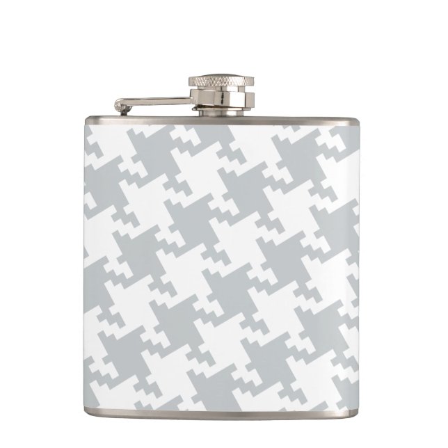 Click Customise it Change Grey to Your Colour Pick Hip Flask (Front)