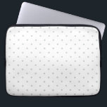 Click Customise it Change Grey to Your Colour Pick Laptop Sleeve<br><div class="desc">Please make sure to customise the colour for the front and the back of products with two sides or multiple elements. Easily change the colour of these Grey Polka Dots design from the preset grey on white to any dot colour of your choice in one step. Just click on the...</div>
