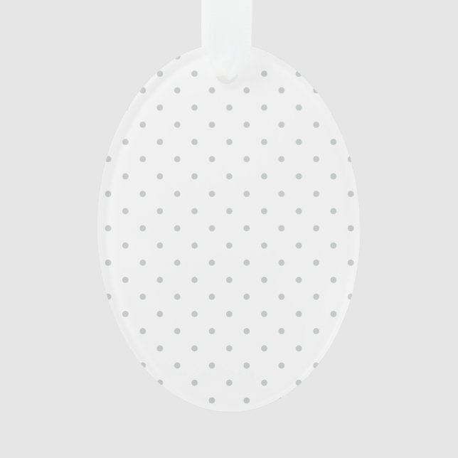 Click Customise it Change Grey to Your Colour Pick Ornament (Front)