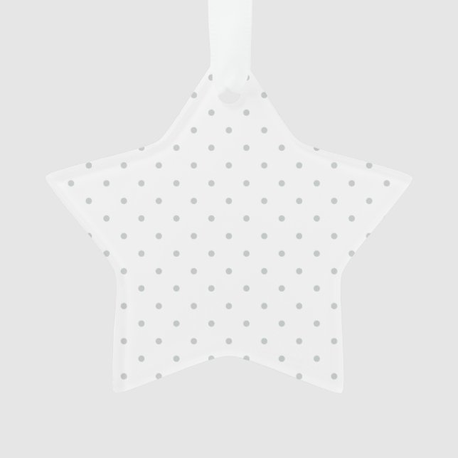 Click Customise it Change Grey to Your Colour Pick Ornament (Front)