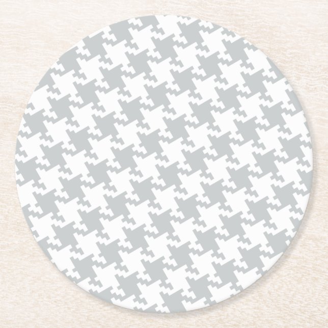 Click Customise it Change Grey to Your Colour Pick Round Paper Coaster (Front)