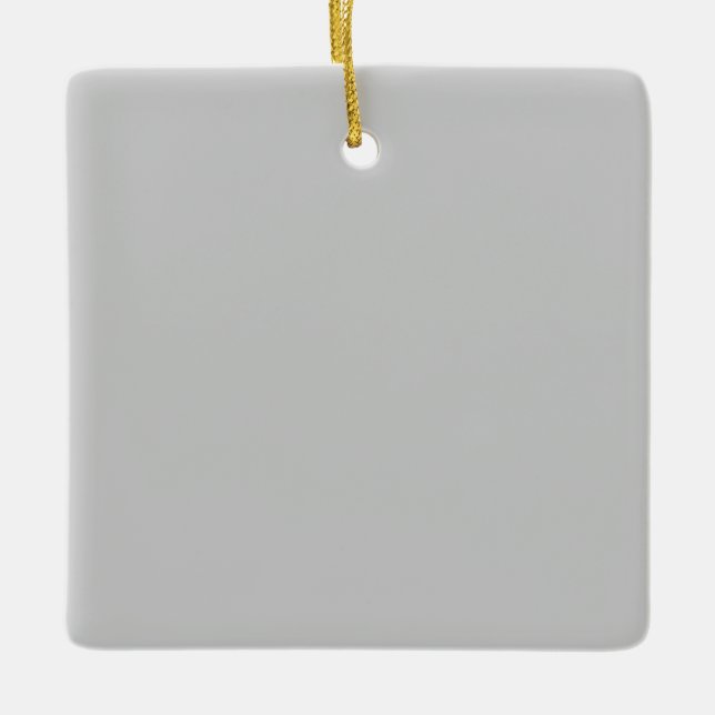 Click Customise it Change to Your Own Ceramic Ornament (Front)