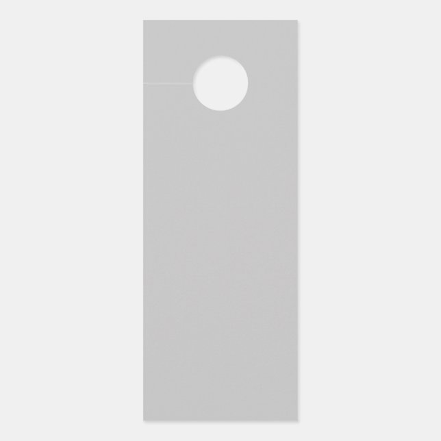 Click Customise it Change to Your Own Door Hanger (Front)