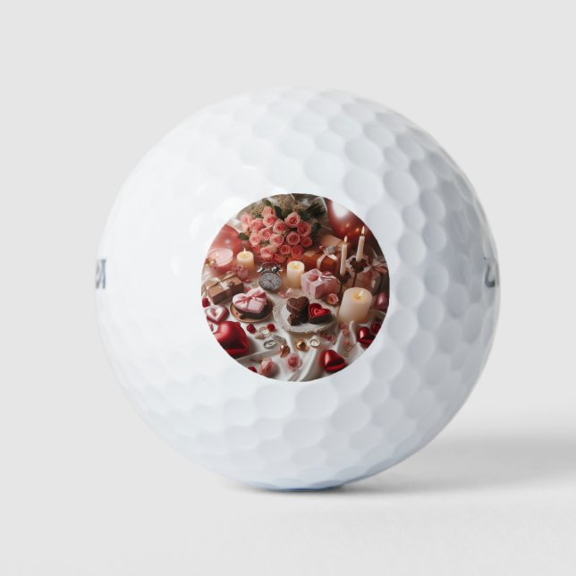 Click Customise it Change to Your Own Golf Balls (Front)