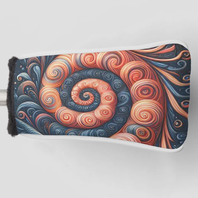 Click Customise it Change to Your Own Golf Head Cover (Front)