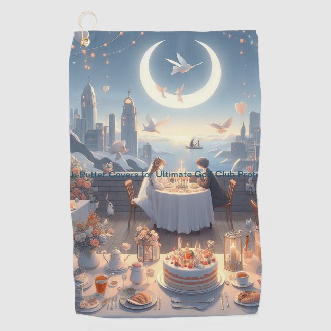 Click Customise it Change to Your Own Golf Towel (Front)