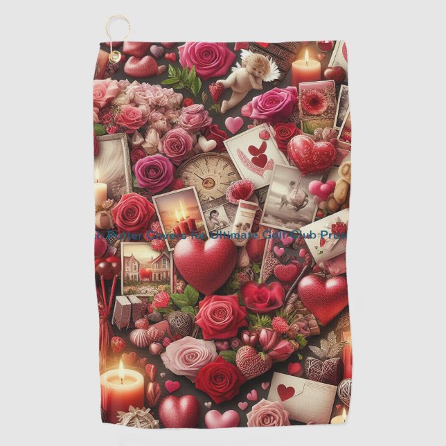Click Customise it Change to Your Own Golf Towel (Front)