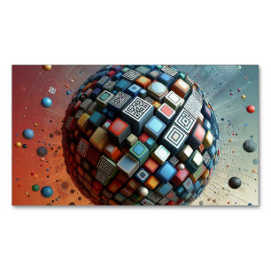 Click Customise it Change to Your Own Magnetic Business Card