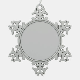 Click Customise it Change to Your Own Snowflake Pewter Christmas Ornament
