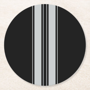 Click Customise to Change Grey to Your Colour Pick Round Paper Coaster
