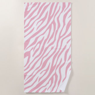 Click Customise to Change Pink Decor to Your Colou Beach Towel