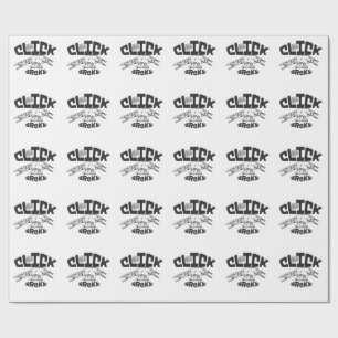 Click the chain broke wrapping paper
