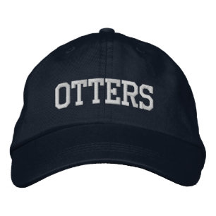 (Click to change colour) Embroidered Otter Hat