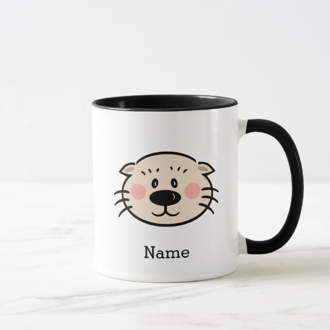 (click to change colour) Ollie Mug (Right)