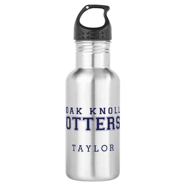 (click to change size) Oak Knoll Water Bottle (Front)