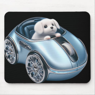 Click & Vroom: Puppy Driver 2. Edition Mouse Pad