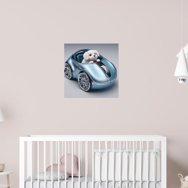 Click & Vroom: Puppy Driver 2. Edition Poster (Nursery 2)