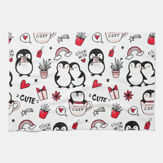 Click With Love Tea Towel (Horizontal)