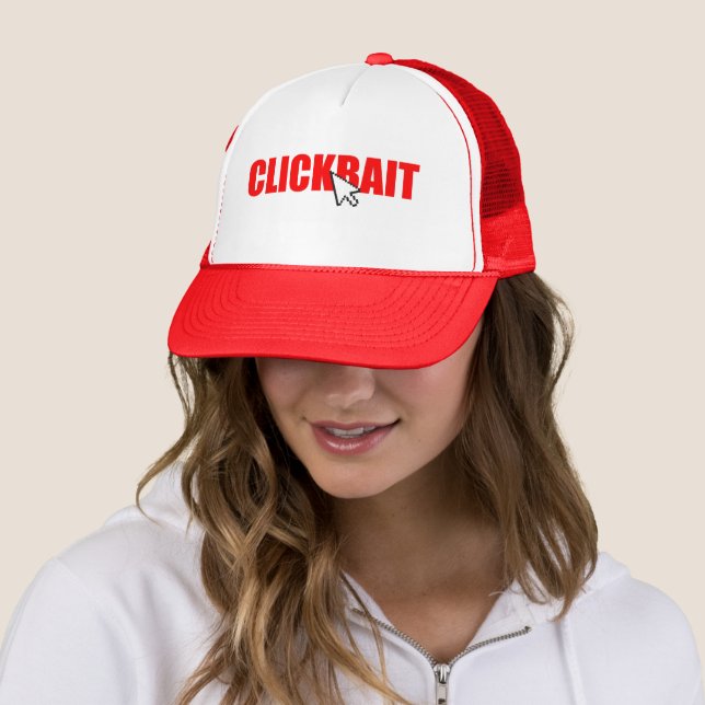 Clickbait Trucker Hat (In Situ)