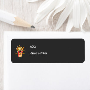 Clicker And Chill Return Address Label