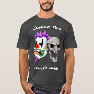 ClickyFingers Clown Psycho Path Haunted Attraction T-Shirt