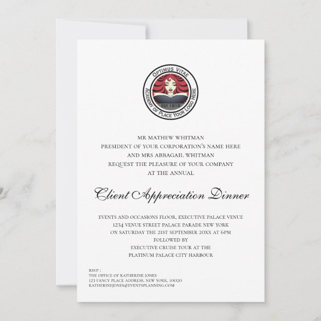 Client Appreciation Event Invitation (Front)