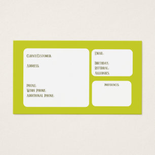 Client Card