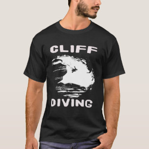 cliff diving Sunset or Cliff Jumping or High Divin T-Shirt