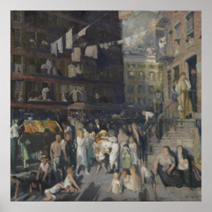 Cliff Dwellers by George Bellows (1913) Poster