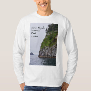 Cliff In Kenai Painterly T-Shirt