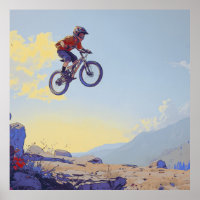 Cliff Jumping BMXer- BMX Rider Design