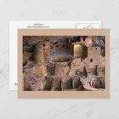 Cliff Palace, Mesa Verde National Park, Colorado Postcard (Front/Back)