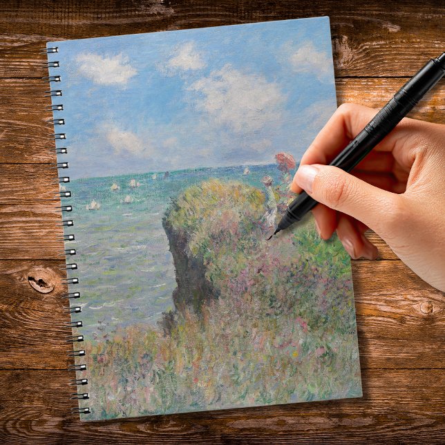 Cliff Walk at Pourville Monet Notebook (Creator Uploaded)