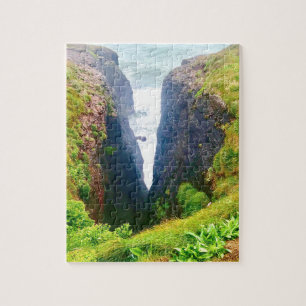 Cliff walk Dunmore East Waterford Ireland Jigsaw Puzzle