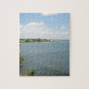 Cliff Walk Newport Rhode Island Jigsaw Puzzle