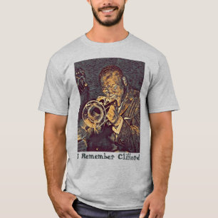 Clifford Brown Jazz Trumpet T-Shirt