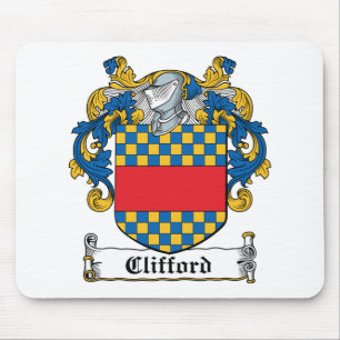 Clifford Family Crest Mouse Pad