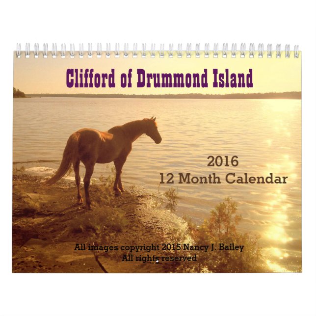 "Clifford of Drummond Island" 2018 Calendar (Cover)