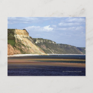 Cliffs Along Jurassic Coast Postcard