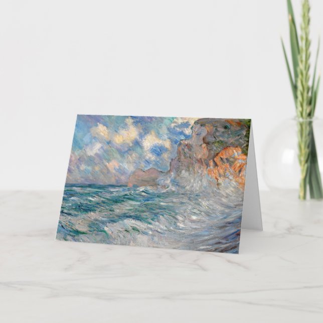 Cliffs at Etretat | Lilla Cabot Perry Card (Front)