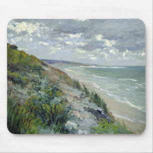 Cliffs by the sea at Trouville Mouse Pad
