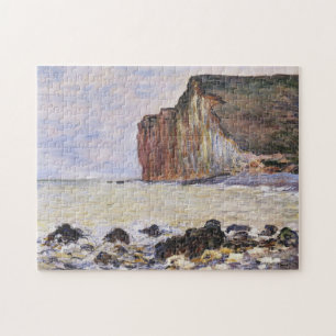 Cliffs of Les Petites-Dalles Monet Fine Art Jigsaw Puzzle