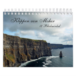 Cliffs of Moher 12 Views Calendar
